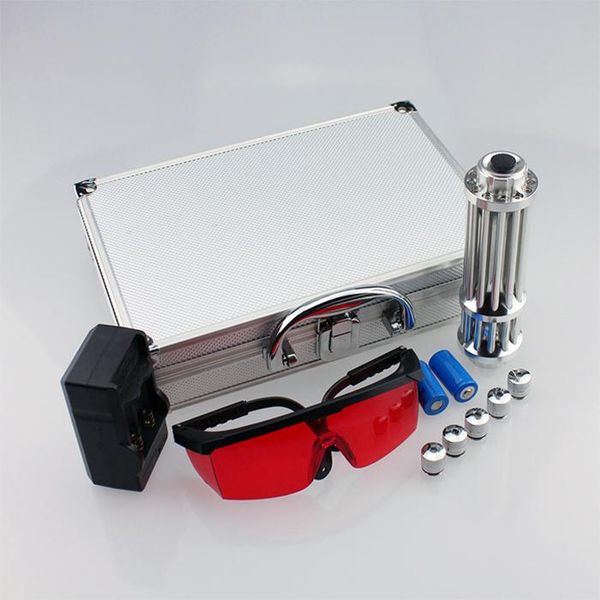 450nm 5in1 uper blue la er pointer fla hlight adju table focu la er pointer with 5 cap charger metal box hipping
450nm 5in1 uper blue la er pointer fla hlight adju table focu la er pointer with 5 cap charger metal box hipping