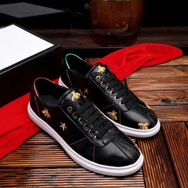 mens shoes womens luxury shoes for fashion brand with bee embroidery new tide casual shoes black and white
mens shoes womens luxury shoes for fashion brand with bee embroidery new tide casual shoes black and white