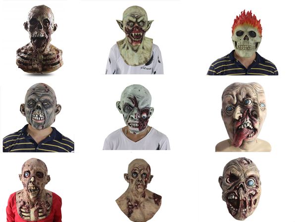 halloween zombie mask,horror alien mask,creepy scary cosplay latex full face helmet halloween party costume props
halloween zombie mask,horror alien mask,creepy scary cosplay latex full face helmet halloween party costume props