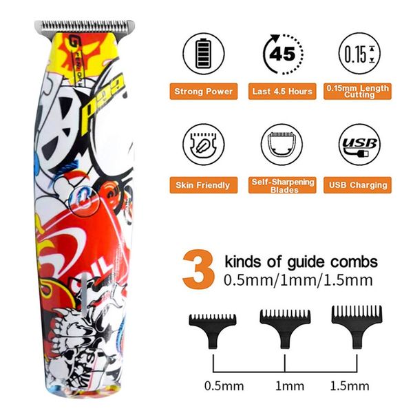new professional hair clipper 2019 rechargeable usb electric hair trimmer for men cordless haircutters, Brown
new professional hair clipper 2019 rechargeable usb electric hair trimmer for men cordless haircutters, Brown