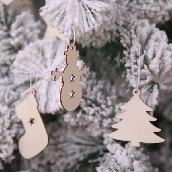 10 pcs diy natural wooden chip christmas tree hanging ornaments pendant kids gifts snowman tree shape xmas ornaments decorations
10 pcs diy natural wooden chip christmas tree hanging ornaments pendant kids gifts snowman tree shape xmas ornaments decorations
