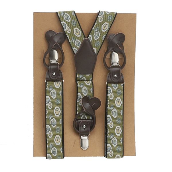3.5cm men's suspenders genuine leather alloy 6 buttons braces male vintage casual suspensorio trousers strap father/husband gift, Black;white
3.5cm men's suspenders genuine leather alloy 6 buttons braces male vintage casual suspensorio trousers strap father/husband gift, Black;white