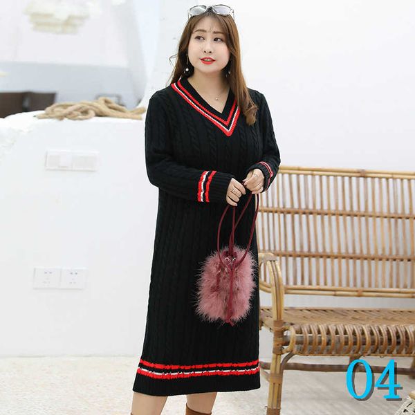 women sweater dresses long sleeve knitted turtleneck fashion thick warm slim dresses brand winter v-neck dress plus sizeo4, White;black
women sweater dresses long sleeve knitted turtleneck fashion thick warm slim dresses brand winter v-neck dress plus sizeo4, White;black