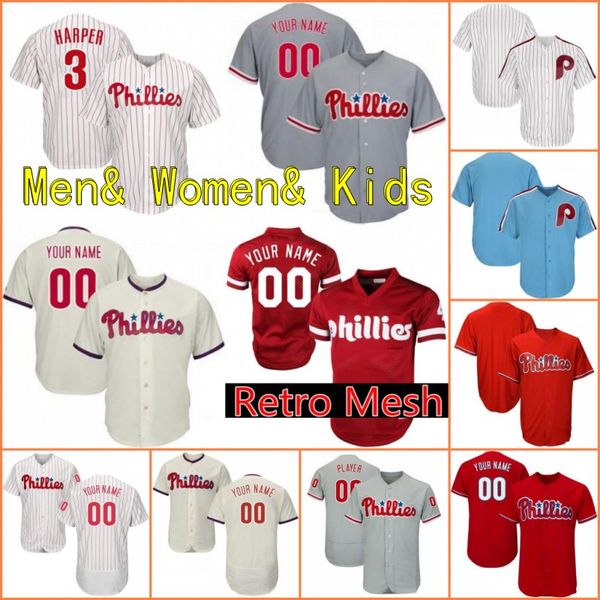 Custom 2019 New Phillies Philadelphia 3 Bryce Harper Jersey 10 JT Realmuto Philadelphia 7 Maikel Franco 17 Rhys Hoskins 27 Aaron Nola S-4X
Custom 2019 New Phillies Philadelphia 3 Bryce Harper Jersey 10 JT Realmuto Philadelphia 7 Maikel Franco 17 Rhys Hoskins 27 Aaron Nola S-4X
