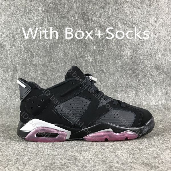original 6s j6 men basketball shoes black pink women low cut cool good sneakers with box and socks
original 6s j6 men basketball shoes black pink women low cut cool good sneakers with box and socks