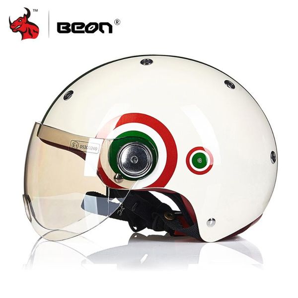 beon motorcycle helmet men women retro vintage biker scooter half open face helmet moto casco capacetes motorbike visor
beon motorcycle helmet men women retro vintage biker scooter half open face helmet moto casco capacetes motorbike visor