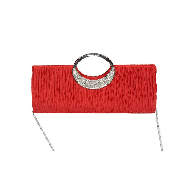 ishowtienda women elegant handbag evening wedding purse bag clutches rhinestone satin pleated handbag sac main femme
ishowtienda women elegant handbag evening wedding purse bag clutches rhinestone satin pleated handbag sac main femme