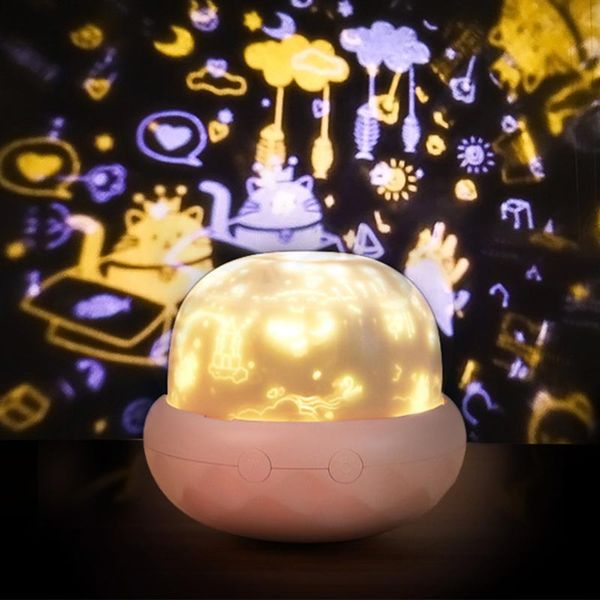 Mushroom Projection Lamp Led Night Light For Children's Bedroom Night Projector Lamp For Kids Gifts For Kids Birthday Christmas 10111