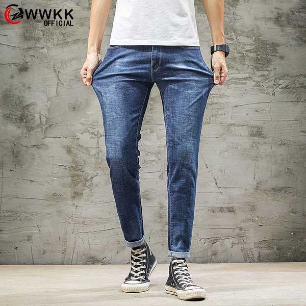 wwkk 2020 new men's fashion jeans business casual stretch slim jeans classic trousers denim pants male blue
wwkk 2020 new men's fashion jeans business casual stretch slim jeans classic trousers denim pants male blue
