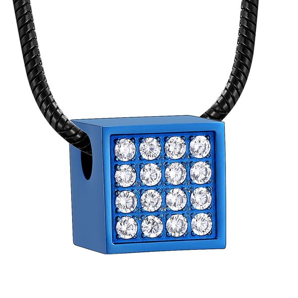 kasdf1102 filling kit, blue color crystals inlay cube cremation pendant urn with screw hold loved ones ashes memorila urn locket, Silver
kasdf1102 filling kit, blue color crystals inlay cube cremation pendant urn with screw hold loved ones ashes memorila urn locket, Silver