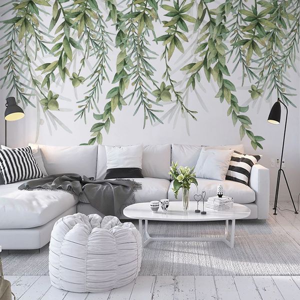 custom p 3d wall painting hand painted tree branch green leaves living room bedroom wall decoration mural papel de parede 3d
custom p 3d wall painting hand painted tree branch green leaves living room bedroom wall decoration mural papel de parede 3d
