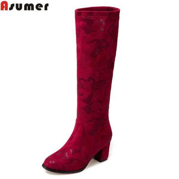asumer new arrive women boots fashion flock ladies boots simple autumn winter knee high big size 34-43, Black
asumer new arrive women boots fashion flock ladies boots simple autumn winter knee high big size 34-43, Black