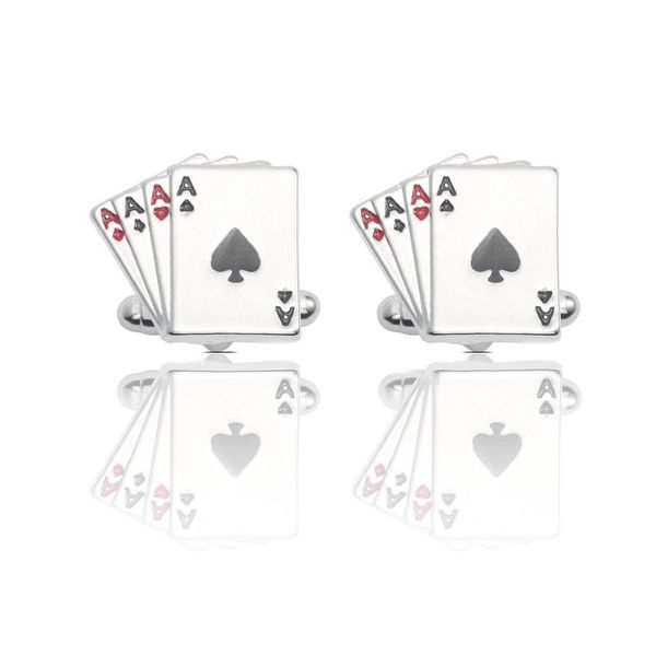 personality letters playing card cufflinks for men's drop oil heart alloy shirt button tacks fashion dress jewelry accessories wholesal, Silver
personality letters playing card cufflinks for men's drop oil heart alloy shirt button tacks fashion dress jewelry accessories wholesal, Silver