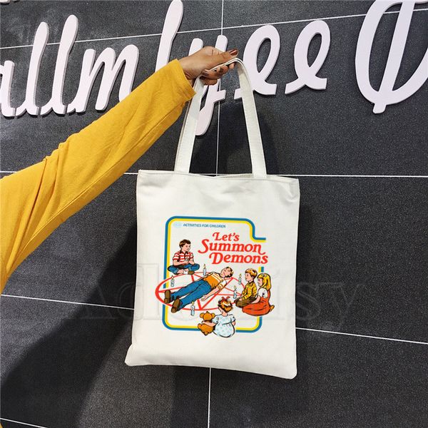 satan scary evil demon death alien grim reaper tote bag canvas bags shopping bags printed casual shoulder bag foldable
satan scary evil demon death alien grim reaper tote bag canvas bags shopping bags printed casual shoulder bag foldable
