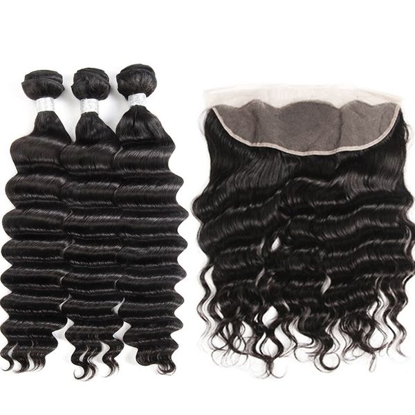 8a indian loose deep wave hair bundles with lace frontal indian virgin hair extensions 3 bundles with 13x4 ear to ear lace frontal, Black;brown
8a indian loose deep wave hair bundles with lace frontal indian virgin hair extensions 3 bundles with 13x4 ear to ear lace frontal, Black;brown