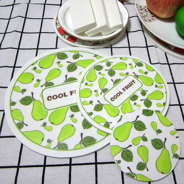 1pc round fruit pattern plastic slip insulation pad cup mat anti-scalding bowl placemat table decoration kitchen accessories
1pc round fruit pattern plastic slip insulation pad cup mat anti-scalding bowl placemat table decoration kitchen accessories