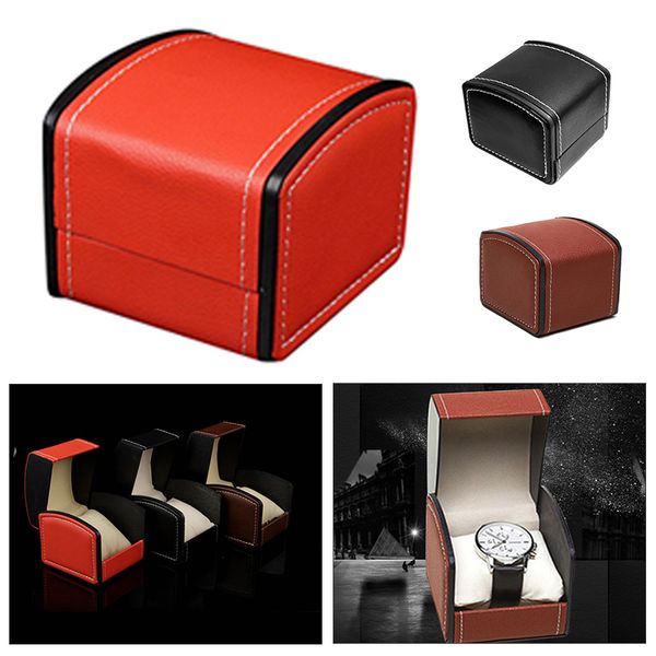 fashion jewelry display gift box single watch box artificial leather square case pillow pad portable size storage 3 colors, Black;blue
fashion jewelry display gift box single watch box artificial leather square case pillow pad portable size storage 3 colors, Black;blue