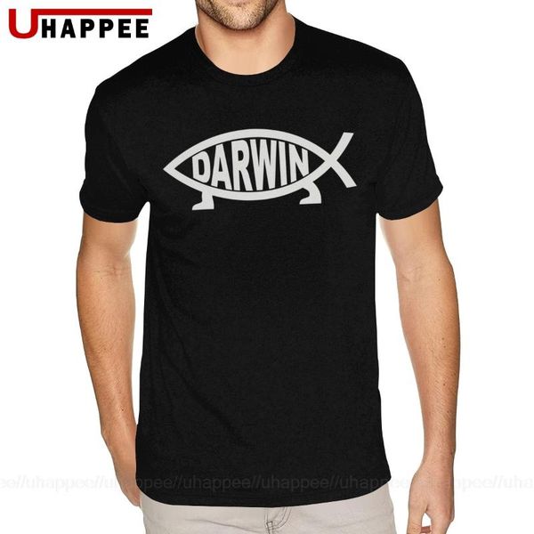 funny christmas darwin fish t shirts men plus size short sleeves white crew shirts, White;black
funny christmas darwin fish t shirts men plus size short sleeves white crew shirts, White;black