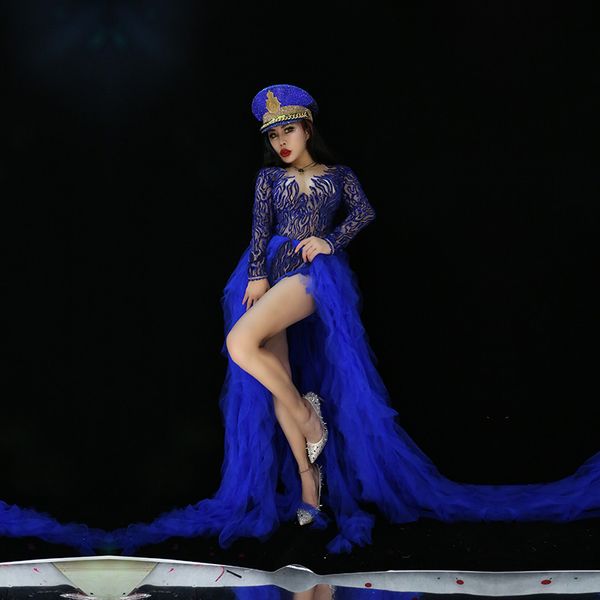 rhinestones jumpsuit women performance big lace tail bodysuit female singer rompers stage wear birthday dance wear jumpsuit, Black;red
rhinestones jumpsuit women performance big lace tail bodysuit female singer rompers stage wear birthday dance wear jumpsuit, Black;red