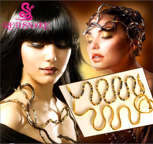 halloween fabricability flexible diy performance show / still pgraphy / stage performance dressing snake hair styling, White;golden
halloween fabricability flexible diy performance show / still pgraphy / stage performance dressing snake hair styling, White;golden