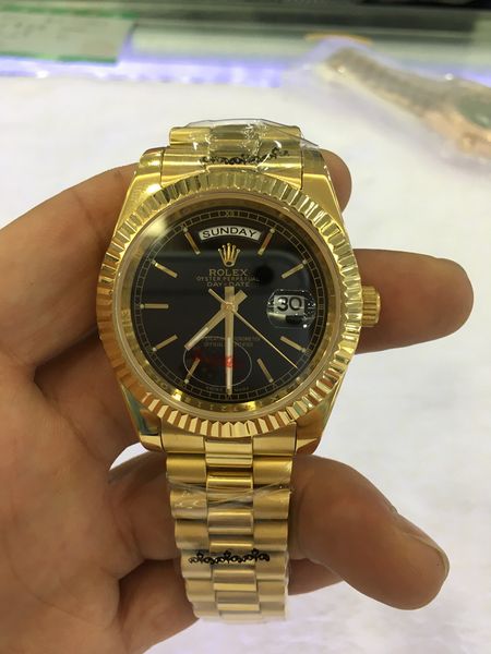 20 styles master luxury mens watches 40mm day-date 228238 228235 yellow gold president bracelet fluted bezel mechanical automatic wristwatch, Slivery;brown
20 styles master luxury mens watches 40mm day-date 228238 228235 yellow gold president bracelet fluted bezel mechanical automatic wristwatch, Slivery;brown