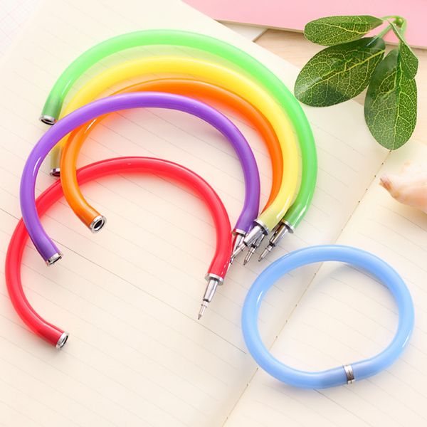5pcs candy color ball point pen bangle bracelet pen students stationery supplies, Blue;orange
5pcs candy color ball point pen bangle bracelet pen students stationery supplies, Blue;orange