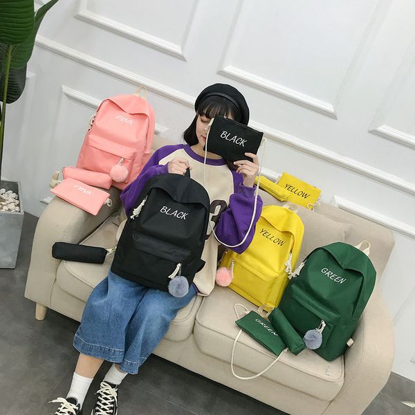 2020 new ladies backpack korean fashion casual simple college style oxford cloth waterproof women's backpack
2020 new ladies backpack korean fashion casual simple college style oxford cloth waterproof women's backpack