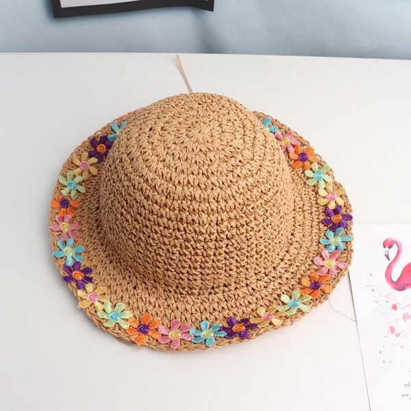 new summer hats for girls straw hat colored flowers kids baby girl bucket hat handmade children sun vacation beach, Yellow
new summer hats for girls straw hat colored flowers kids baby girl bucket hat handmade children sun vacation beach, Yellow