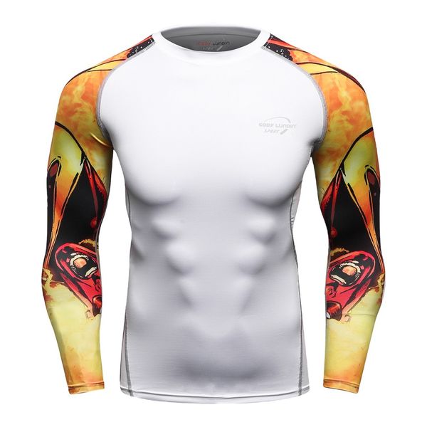 fitness men's compression shirt base long sleeve tight sports t-shirt running fitness bodybuilding t-shirt top, White;black
fitness men's compression shirt base long sleeve tight sports t-shirt running fitness bodybuilding t-shirt top, White;black