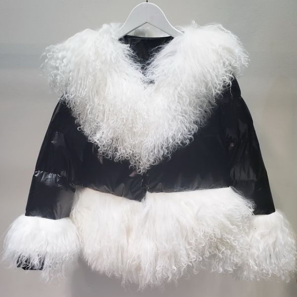 2019 big fur collar down cotton short section bright face goat fur coat female winter thick cotton jacket f666, Black
2019 big fur collar down cotton short section bright face goat fur coat female winter thick cotton jacket f666, Black
