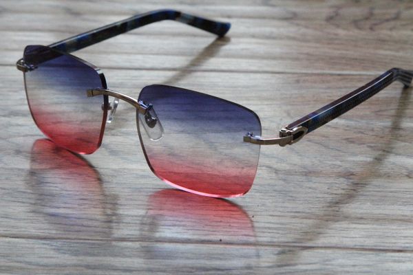 marble blue aztec rimless 8200816 designer blue aztec arms sunglasses popular men or woman glasses, White;black
marble blue aztec rimless 8200816 designer blue aztec arms sunglasses popular men or woman glasses, White;black