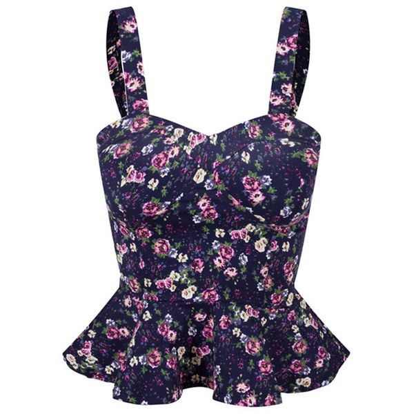 Floral Bustier Crop Top Summer Women Tank Top Short Vest Sexy Camis Women Tops Cropped Feminino Ruffles Bralette Bra
Floral Bustier Crop Top Summer Women Tank Top Short Vest Sexy Camis Women Tops Cropped Feminino Ruffles Bralette Bra