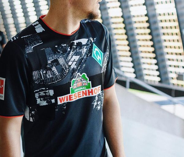 new 20 21 sv werder bremen third soccer jerseys kit 20 21 away friedl klaassen selke rashica bartels werder bremen home football shirts, Black;yellow
new 20 21 sv werder bremen third soccer jerseys kit 20 21 away friedl klaassen selke rashica bartels werder bremen home football shirts, Black;yellow