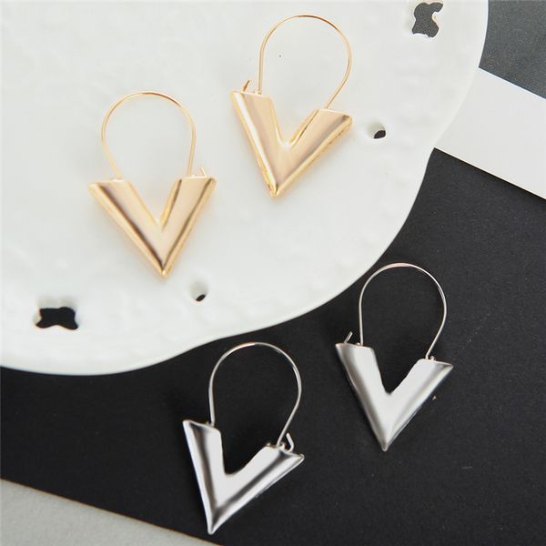 fashion v earrings posters contracted wind letter v shape metal earrings eardrop earpins jewelry accessories, Golden;silver
fashion v earrings posters contracted wind letter v shape metal earrings eardrop earpins jewelry accessories, Golden;silver