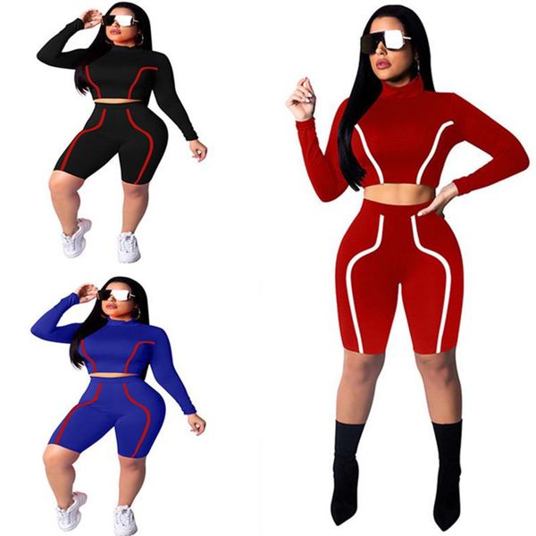 spring summer bodycon slim tracksuit long sleeve striped sweatshirt + shorts two piece women set jogger t shirt short pants outfit wear, White
spring summer bodycon slim tracksuit long sleeve striped sweatshirt + shorts two piece women set jogger t shirt short pants outfit wear, White