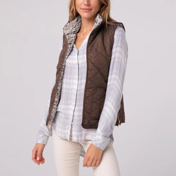 new new women's fashion and comfortable winter waistcoat double-sided with pockets warm hooded modern novel dropshipping, Black;white
new new women's fashion and comfortable winter waistcoat double-sided with pockets warm hooded modern novel dropshipping, Black;white