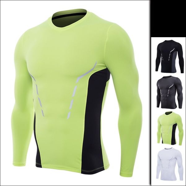 quick dryig sport tights long sle men footb trainig base shirt running yoga suit breathabl fitness suit wear men, Black;blue
quick dryig sport tights long sle men footb trainig base shirt running yoga suit breathabl fitness suit wear men, Black;blue