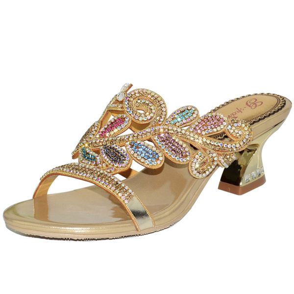 2019 women slippers summer slip ongenuine leather peep-toe rhinestone bohemian comfortable shoes woman, Black
2019 women slippers summer slip ongenuine leather peep-toe rhinestone bohemian comfortable shoes woman, Black