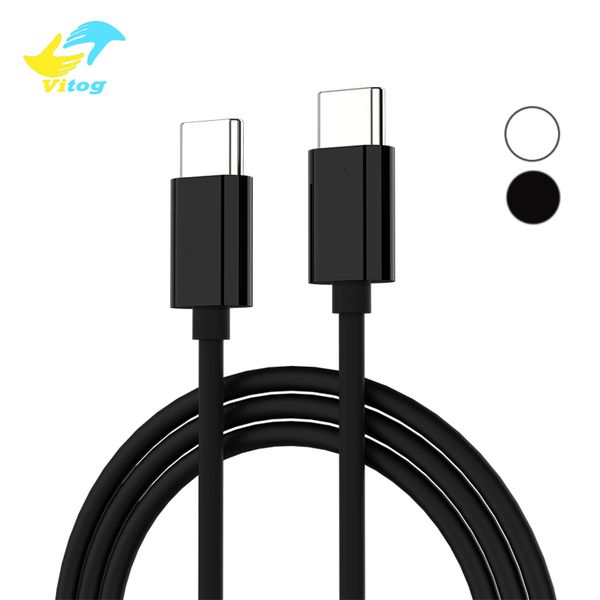 vitog usb c to usb type c cable for samsung galaxy s9 plus s10 support 3a pd charge cable for type c phones
vitog usb c to usb type c cable for samsung galaxy s9 plus s10 support 3a pd charge cable for type c phones