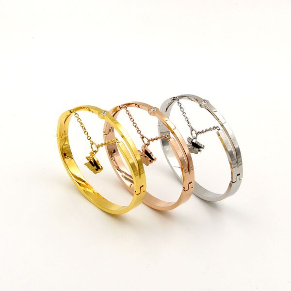 brand butterfly charm bracelets vintage bangle for women designer double layer stainless steel statement buckle bracelet jewelry dhl, Golden;silver
brand butterfly charm bracelets vintage bangle for women designer double layer stainless steel statement buckle bracelet jewelry dhl, Golden;silver