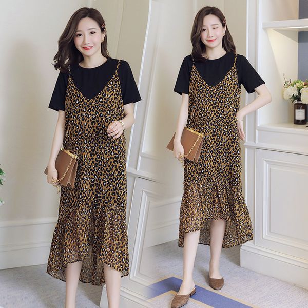 summer dress maternity clothes 2020 pregnant women dress chiffon nursing fashion leopord pattern point two-piece, White
summer dress maternity clothes 2020 pregnant women dress chiffon nursing fashion leopord pattern point two-piece, White