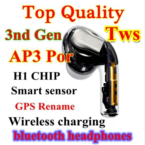 h1 chip ap3 pro tws wireless charging generation 3 bluetooth headphones auto paring earphones earbuds with pop up window pk i7s i10 i12 i500
h1 chip ap3 pro tws wireless charging generation 3 bluetooth headphones auto paring earphones earbuds with pop up window pk i7s i10 i12 i500