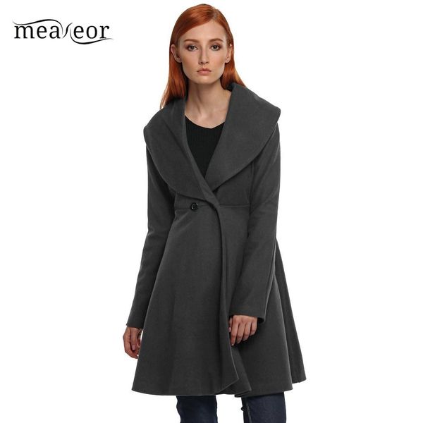 meaneor casual women cardigan outwear wind wools jacket elegant warm winter autumn cardigan overcoat fashion women blends, Black
meaneor casual women cardigan outwear wind wools jacket elegant warm winter autumn cardigan overcoat fashion women blends, Black