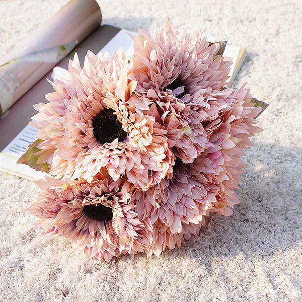 handmade multi-layer sunflower bouquet gerbera artificial flowers home decoration wedding pgraphy silk hand flowers flores
handmade multi-layer sunflower bouquet gerbera artificial flowers home decoration wedding pgraphy silk hand flowers flores