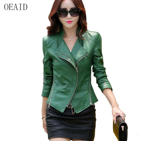spring and autumn leather jacket women 2019 new leather coat women short slim motorcycle clothing female outerwear black
spring and autumn leather jacket women 2019 new leather coat women short slim motorcycle clothing female outerwear black