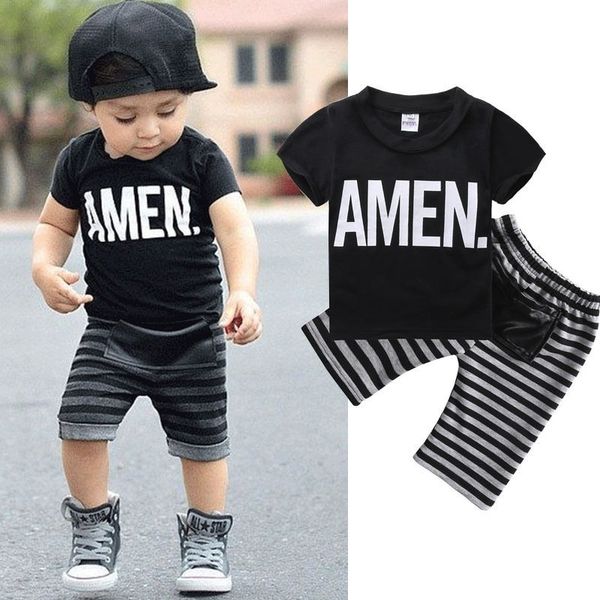 toddler baby kids boys summer clothes t-shirt pants outfits set size 2t-6t ing, White
toddler baby kids boys summer clothes t-shirt pants outfits set size 2t-6t ing, White