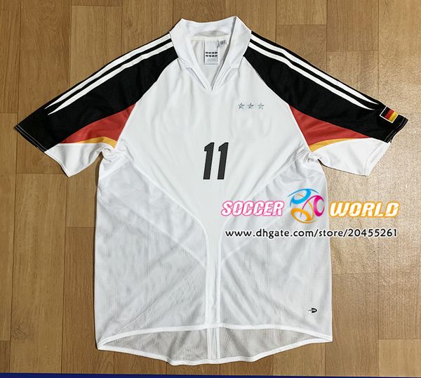 2004 retro germany soccer jerseys lahm schweinsteiger klose ballack 2004 germany soccer shirt retro version football uniforms s-2xl, Black;yellow
2004 retro germany soccer jerseys lahm schweinsteiger klose ballack 2004 germany soccer shirt retro version football uniforms s-2xl, Black;yellow