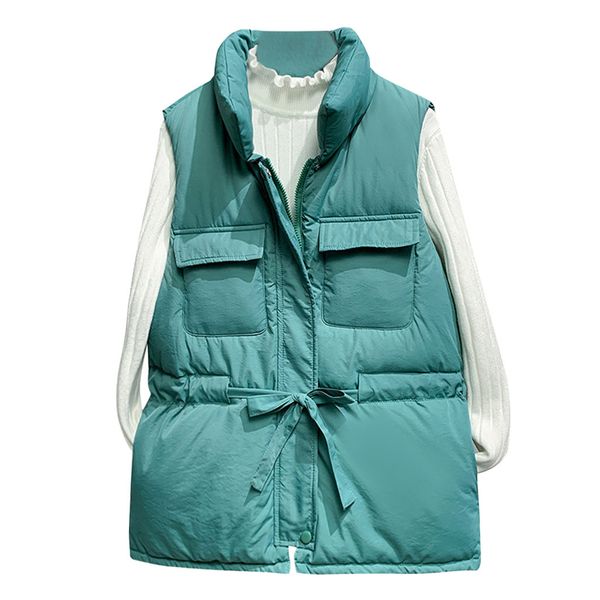 jaycosin women's vest coat winter warm sleeveles down cotton waistcoat vets jakcet female casual pocket short stand vest outwear, Black;white
jaycosin women's vest coat winter warm sleeveles down cotton waistcoat vets jakcet female casual pocket short stand vest outwear, Black;white