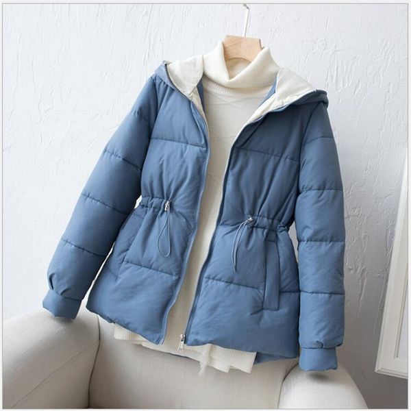 2019 women winter jacket hooded warm coat plus size down cotton padded jacket female short parkas winter coat women 309, Black
2019 women winter jacket hooded warm coat plus size down cotton padded jacket female short parkas winter coat women 309, Black