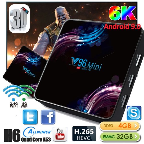 new v96 mini android 9.0 tv box 4gb 128gb 2.4/5g wifi allwinner h6 quad core 6k usb3.0 media player
new v96 mini android 9.0 tv box 4gb 128gb 2.4/5g wifi allwinner h6 quad core 6k usb3.0 media player